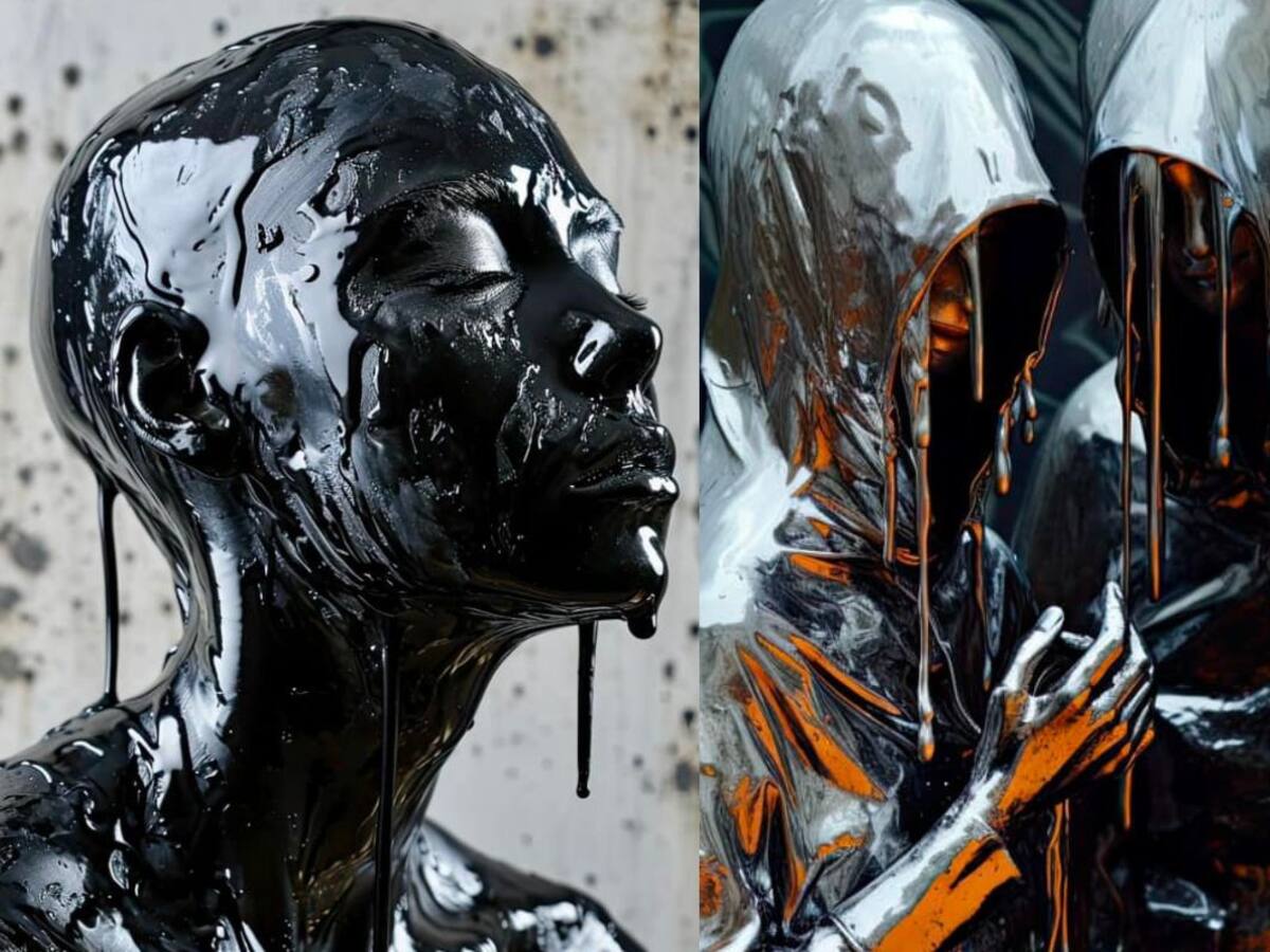 Futuro de la Tierra: Así se vería la humanidad con material de petróleo según una inteligencia artificial