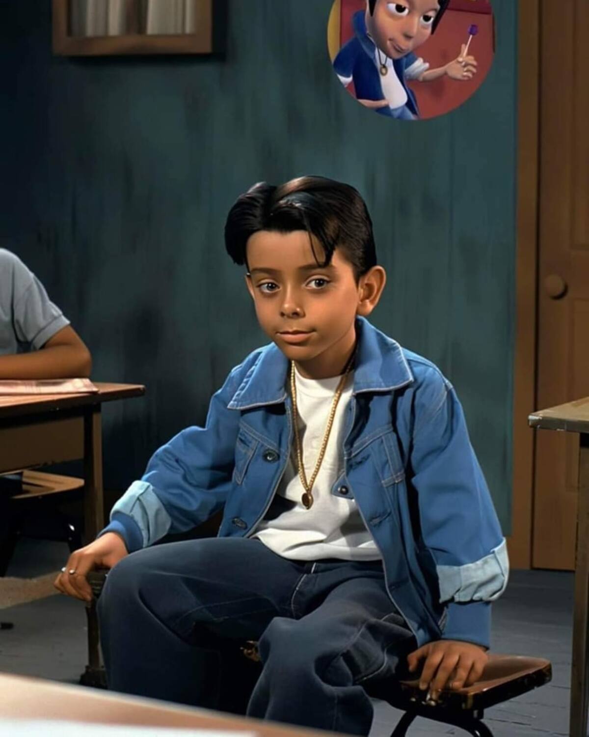 Nick Dean: El chico guapo y popular de la escuela, objeto del afecto de Cindy y rival de Jimmy.
