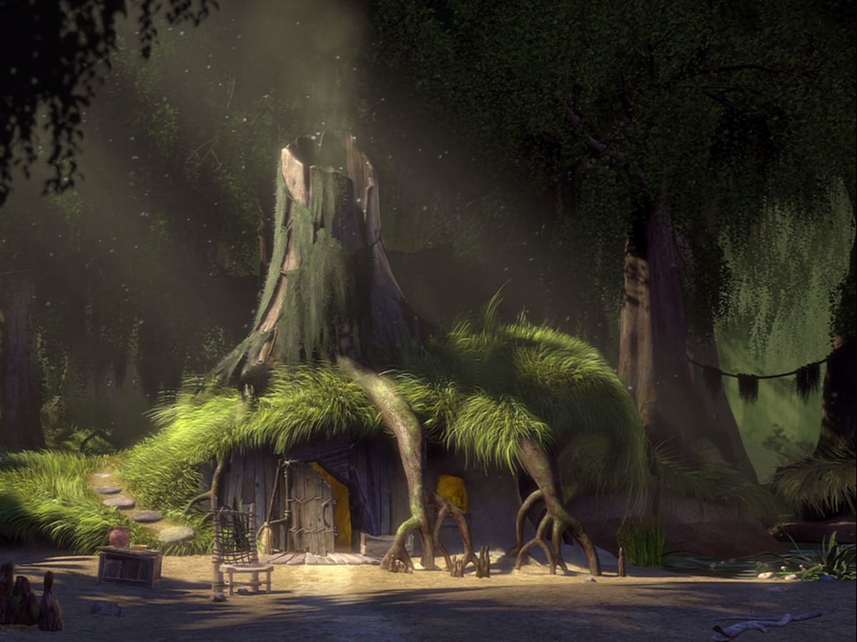 ¿Cómo se vería el pantano de Shrek en la vida real según la Inteligencia Artificial?