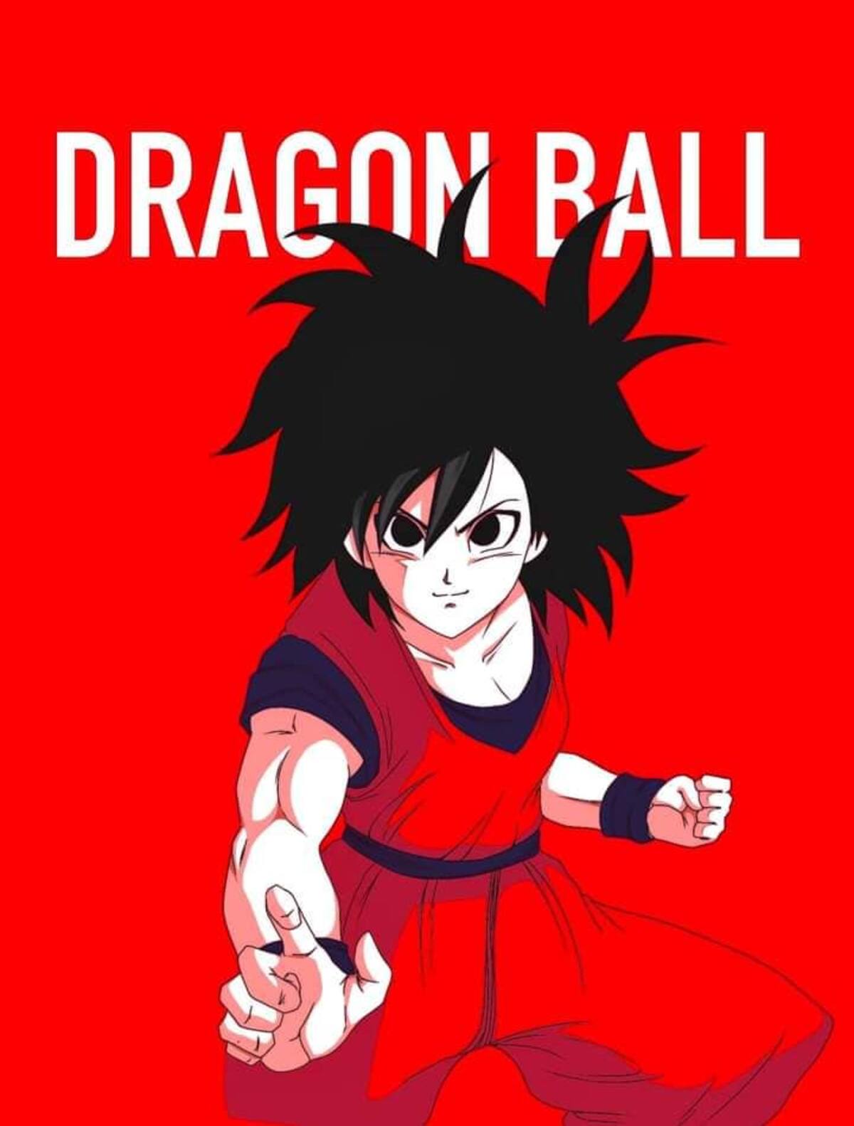 Goku en su versión femenina según una IA