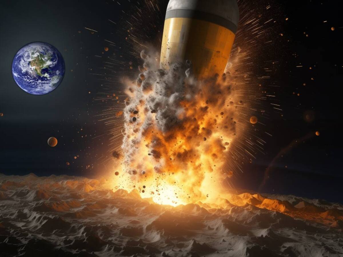 Revelan origen de objeto que chocó con la Luna el año pasado, Elon Musk no fue el culpable