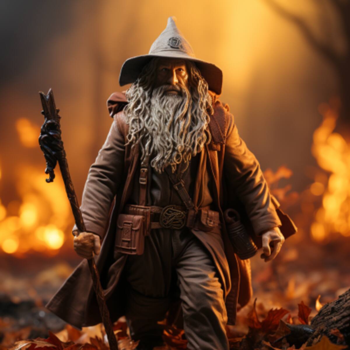 Así se vería Gandalf en una película stop motion según la inteligencia artificial
