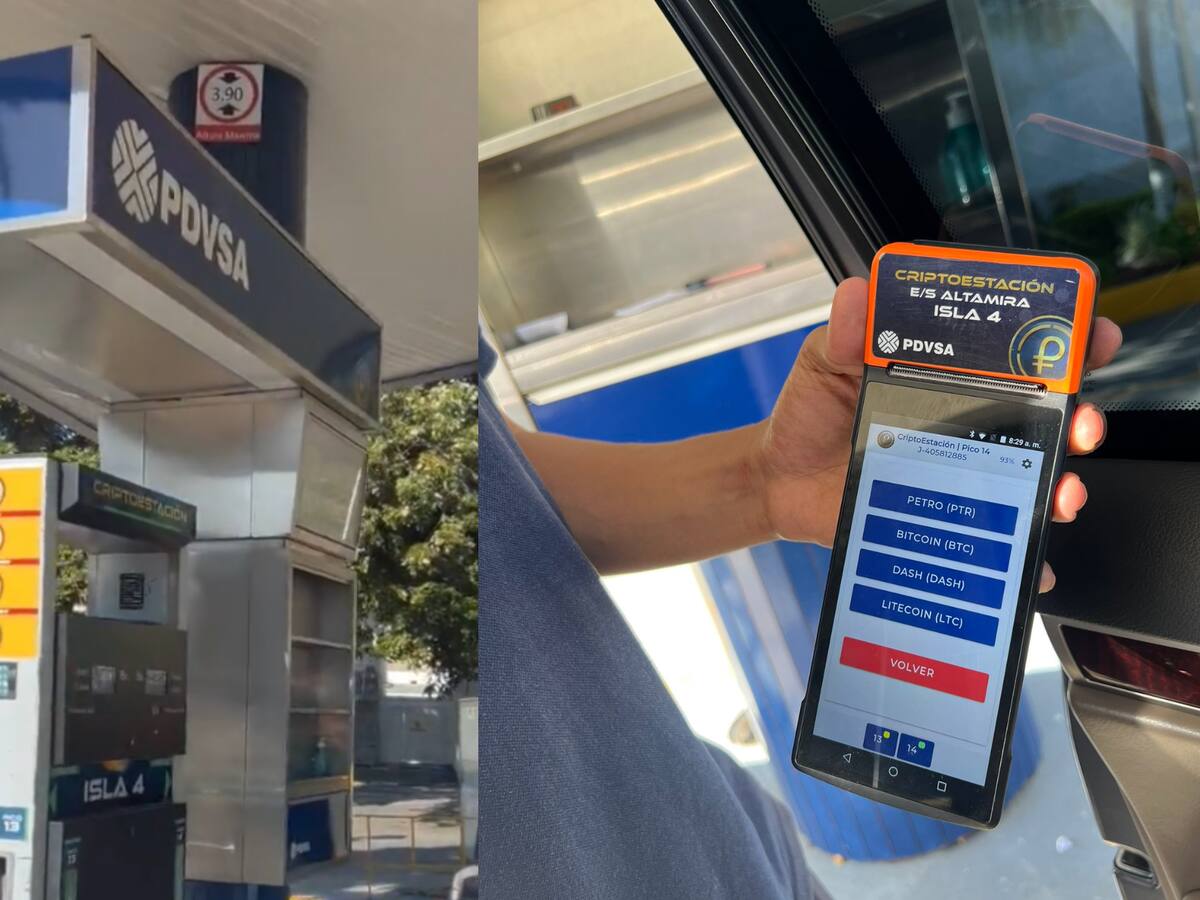 VENEZUELA: Se instala una gasolinera en la que puedes pagar con criptomomonedas