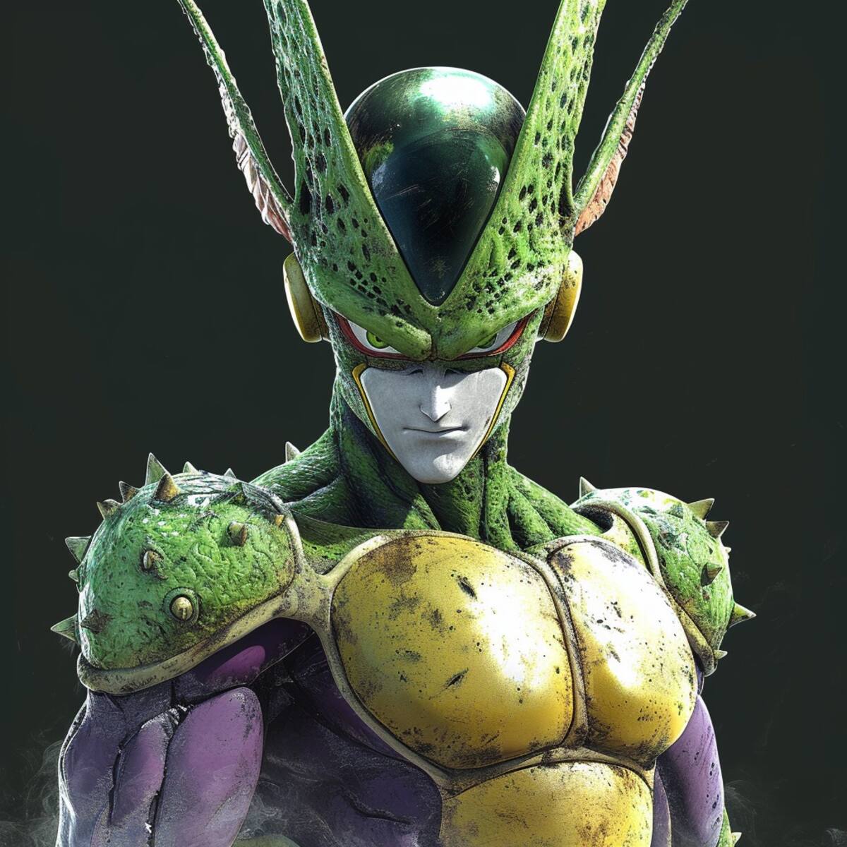 La apariencia de Cell tiene sus toques hostiles