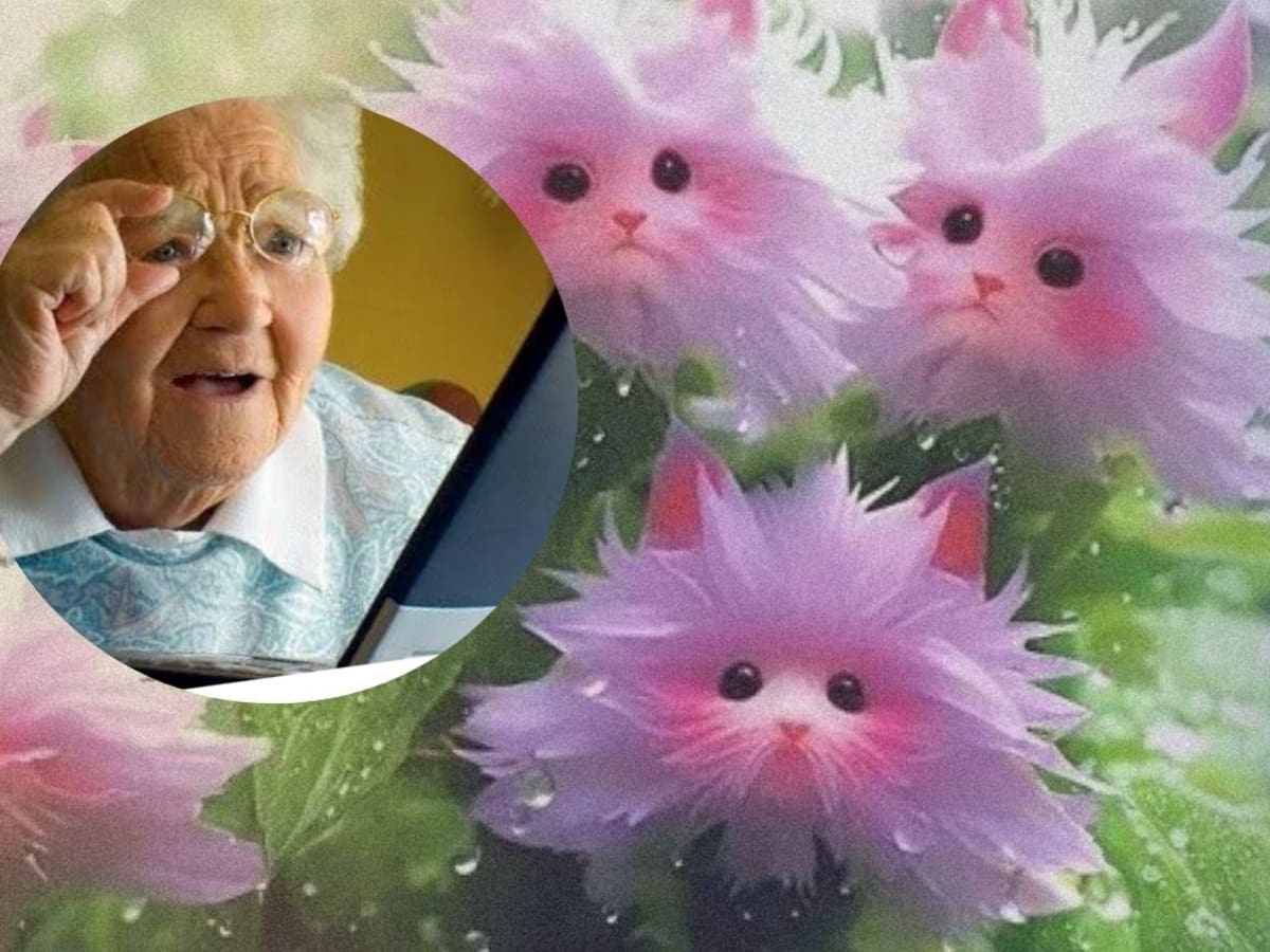 ¡Estafa gatuna! Usuarios compran “flores gato” en internet que en realidad son imágenes falsas de IA