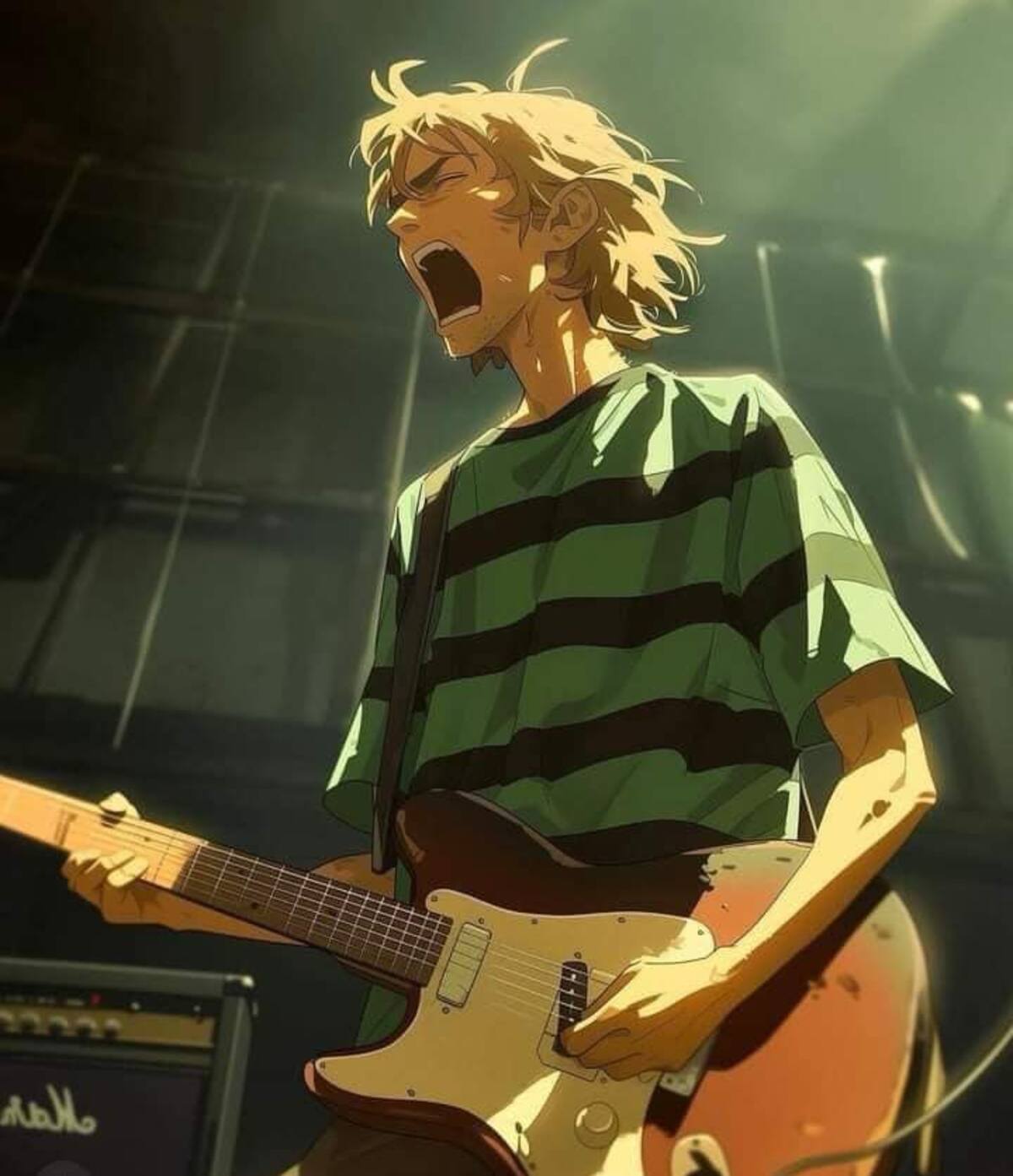 Nirvana. Smells like a teen spirit. IA. Anime.