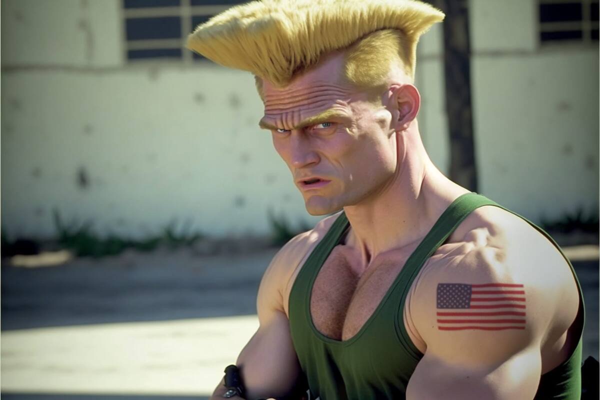 Guille en un live action de los años ochentas según una IA