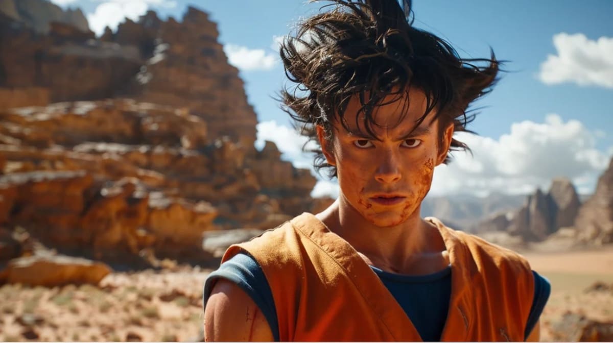 Gokú, conocido originalmente como Son Goku.