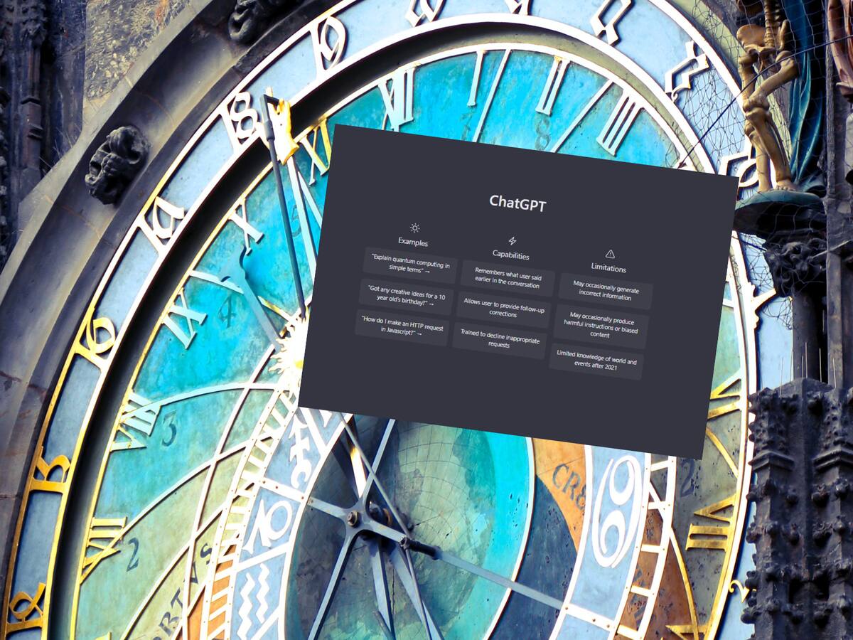 ChatGPT explica cómo puedes viajar en el tiempo