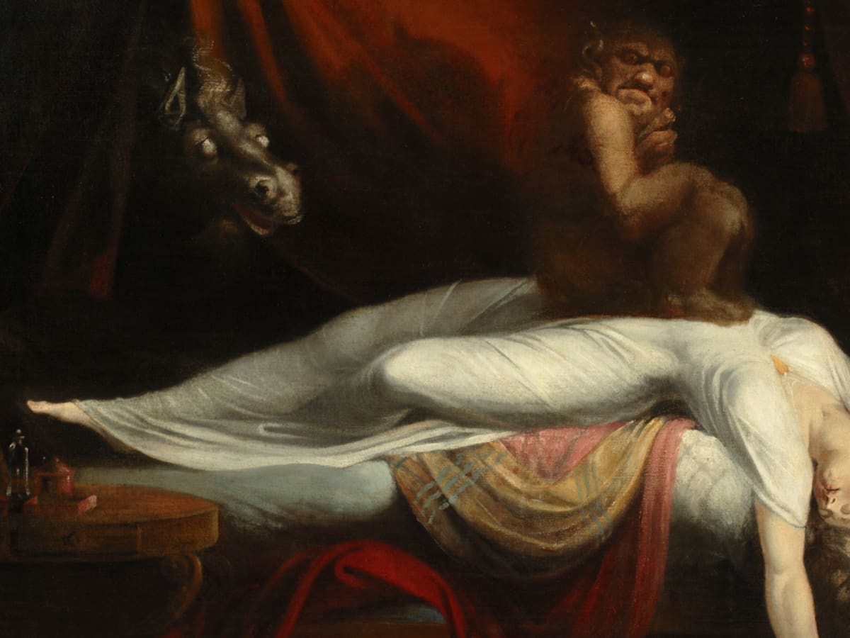 Esta es la verdadera apariencia del demonio de la parálisis del sueño, según inteligencia artificial