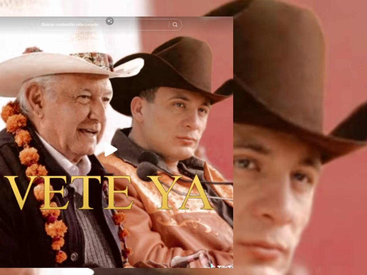 Así se escucha “Vete Ya” de Valentín Elizalde cantada por AMLO según una inteligencia artificial