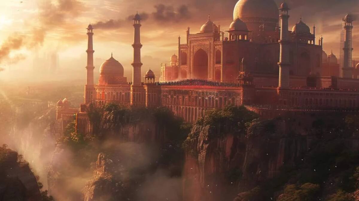 El castillo de Hogwarts.