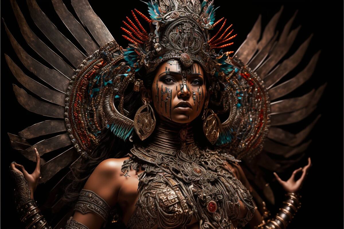 Era la diosa de los fuegos del corazón, los fuegos del hogar, los volcanes y los fuegos de la estufa, y la responsable de la maduración de las niñas enanas.