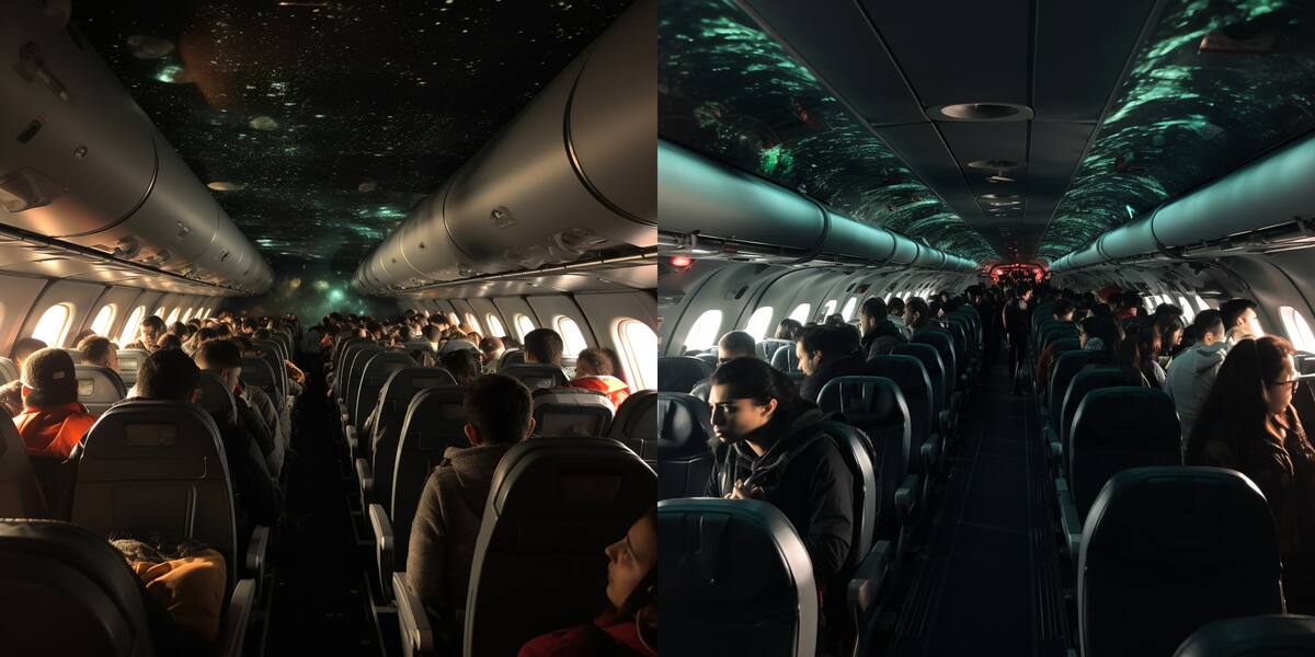 En el interior veremos techos capaces de proyectar un cielo artificial de gran belleza, para una inmersión total.