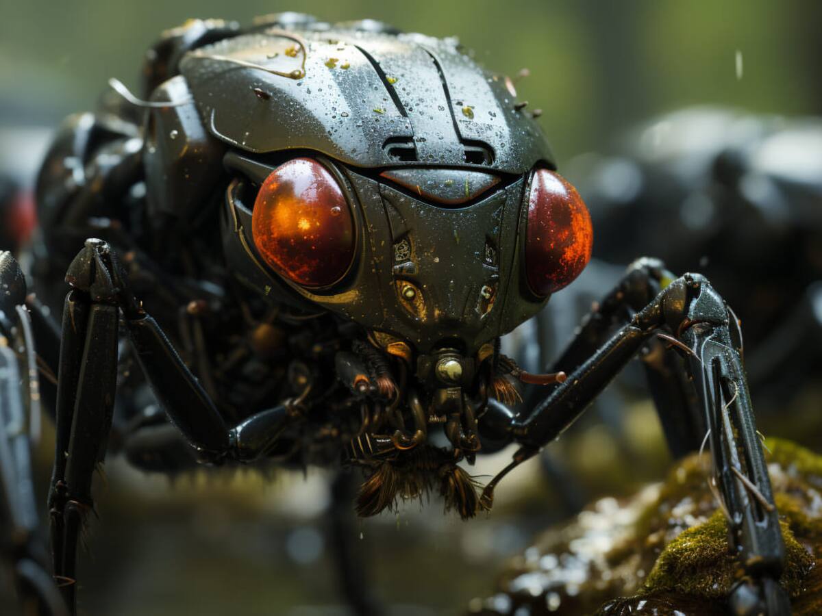 Así se verían los insectos si fueran robots, según la inteligencia artificial