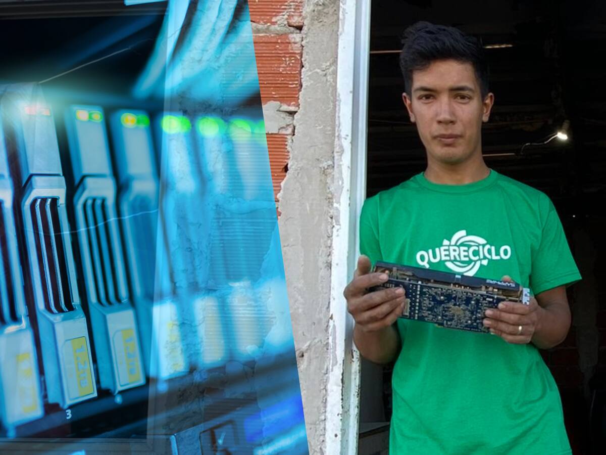 Le regalaron una computadora y se construyó una casa minando criptomonedas