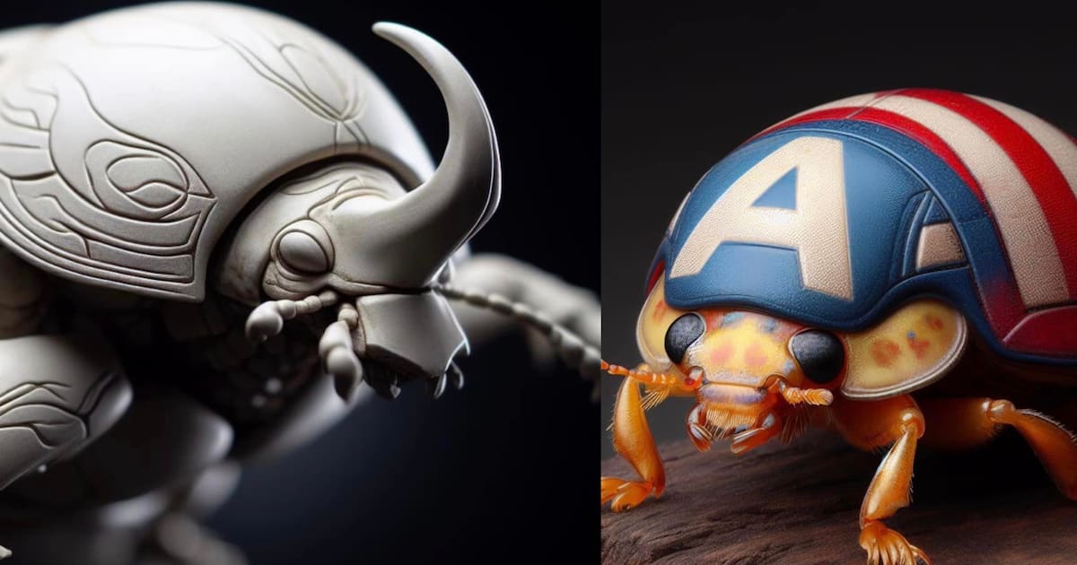 Marvel Insect Character Así se verían los personajes de Marvel como insectos o arácnidos según ...