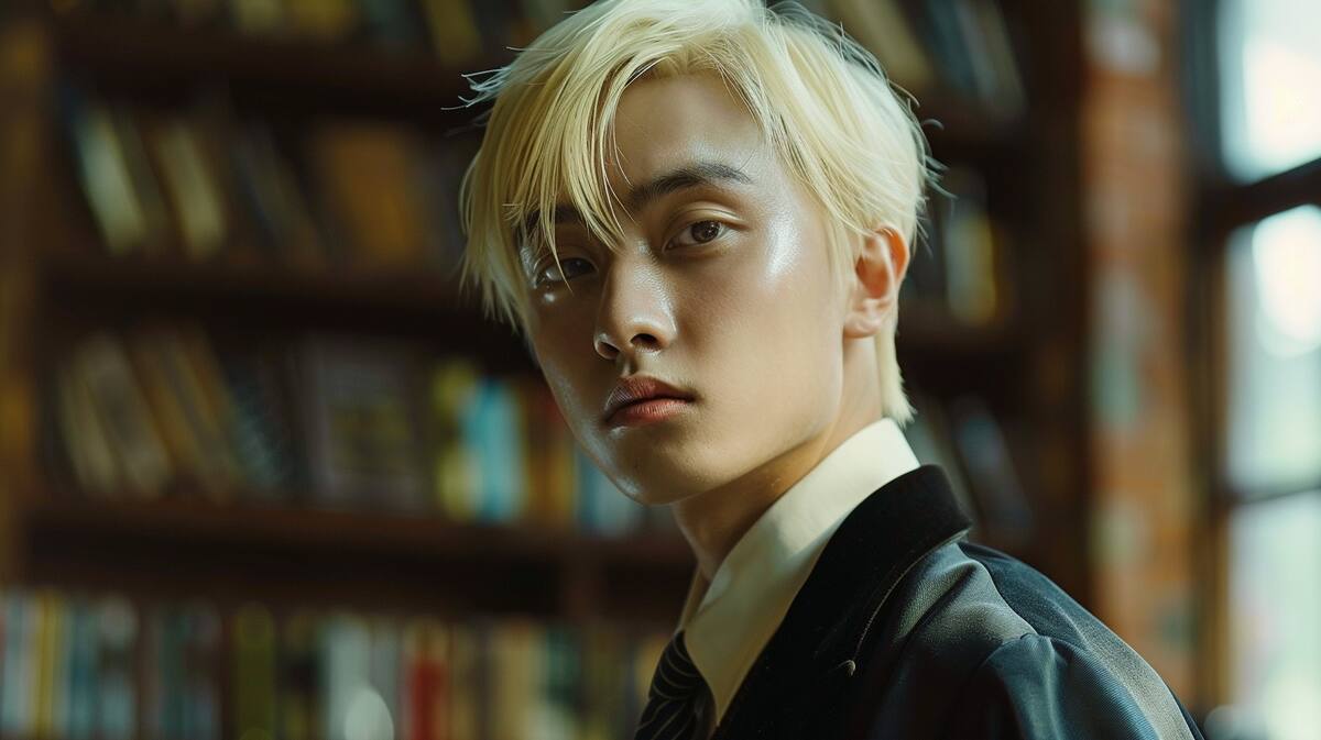 Así se vería Draco Malfoy en un KDrama según una IA