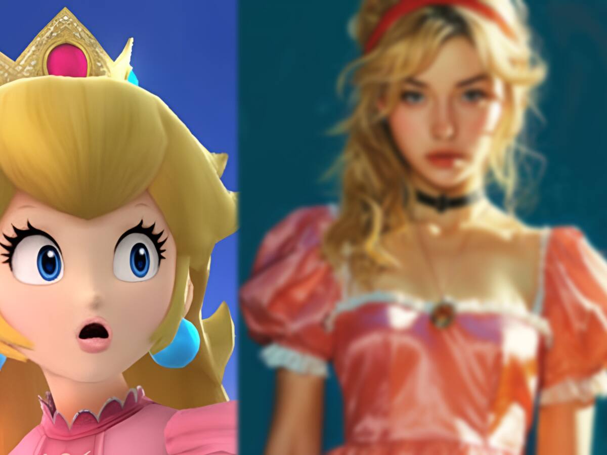 Así se ve la Princesa Peach de Mario Bros como personaje de GTA: VI