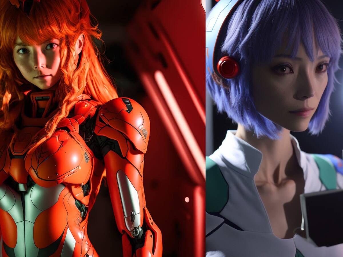 Así se vería un live action de Neon Genesis Evangelion según una inteligencia artificial