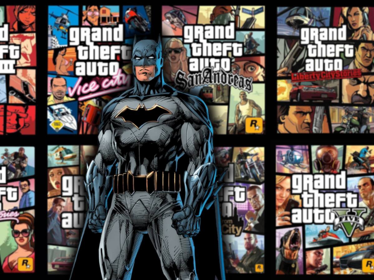 Así se vería Batman en GTA, según IA