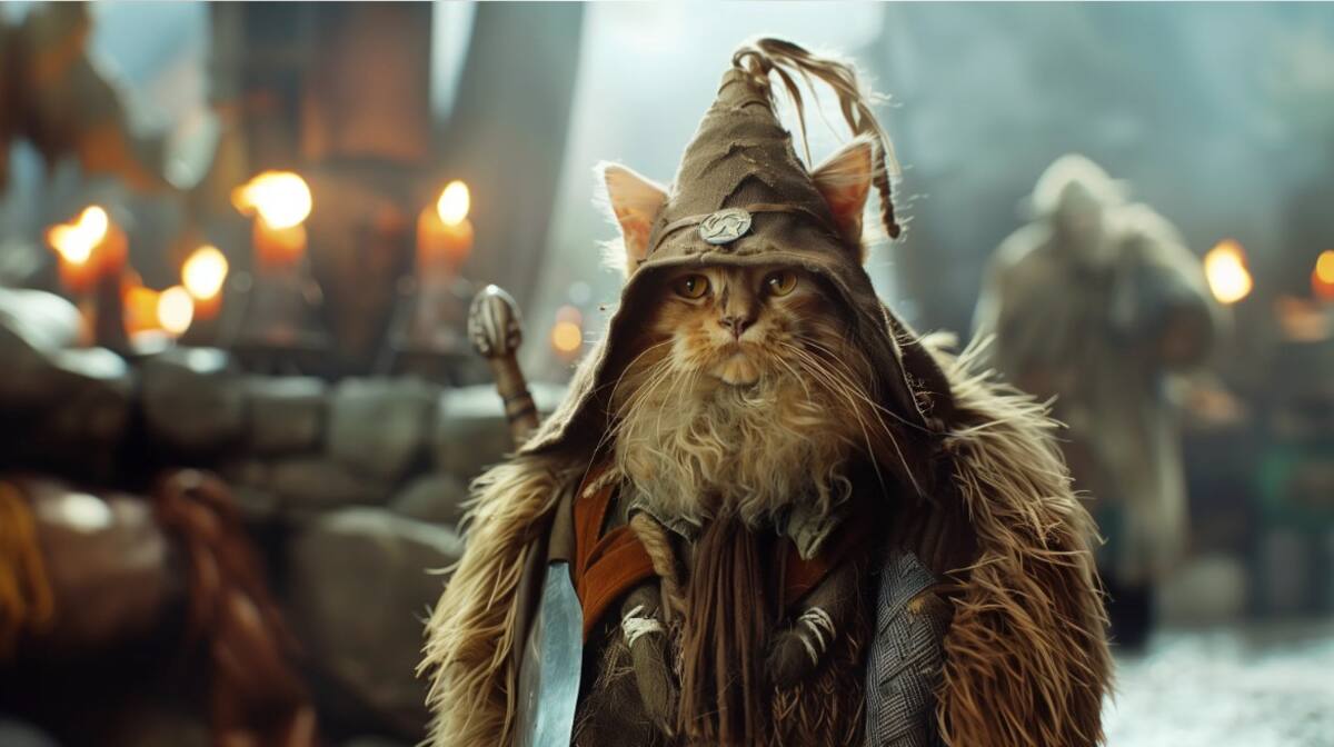 El enano Gimli se robó los corazones del público por su gran sentido del humor.