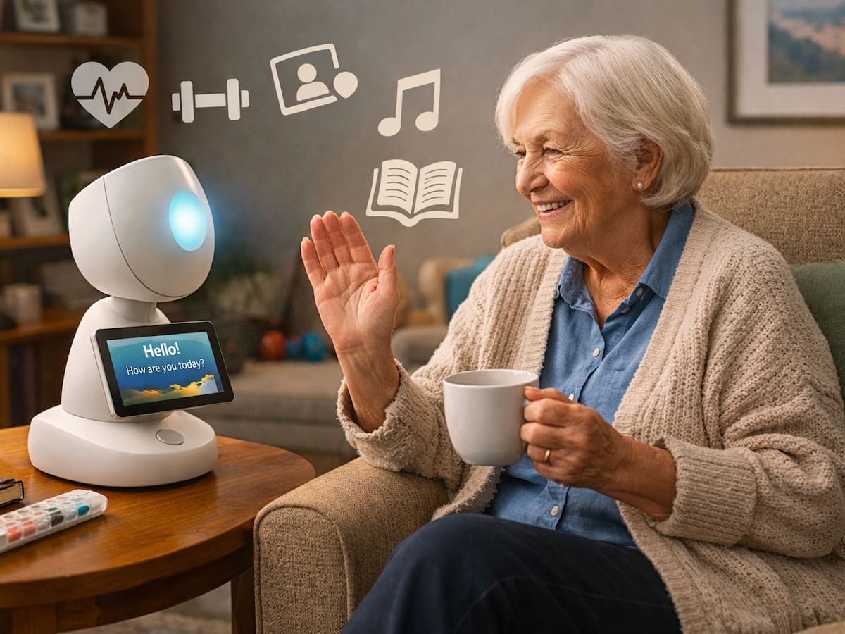 Nueva York instala robots con inteligencia artificial en hogares de adultos mayores y 94% de usuarios afirma sentirse menos solo, según evaluación estatal