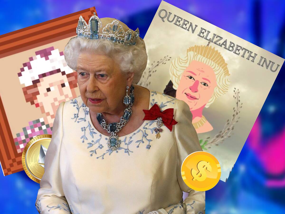 Reina Isabel II: Surgen nuevos proyectos de criptomonedas y NFTs tras su fallecimiento