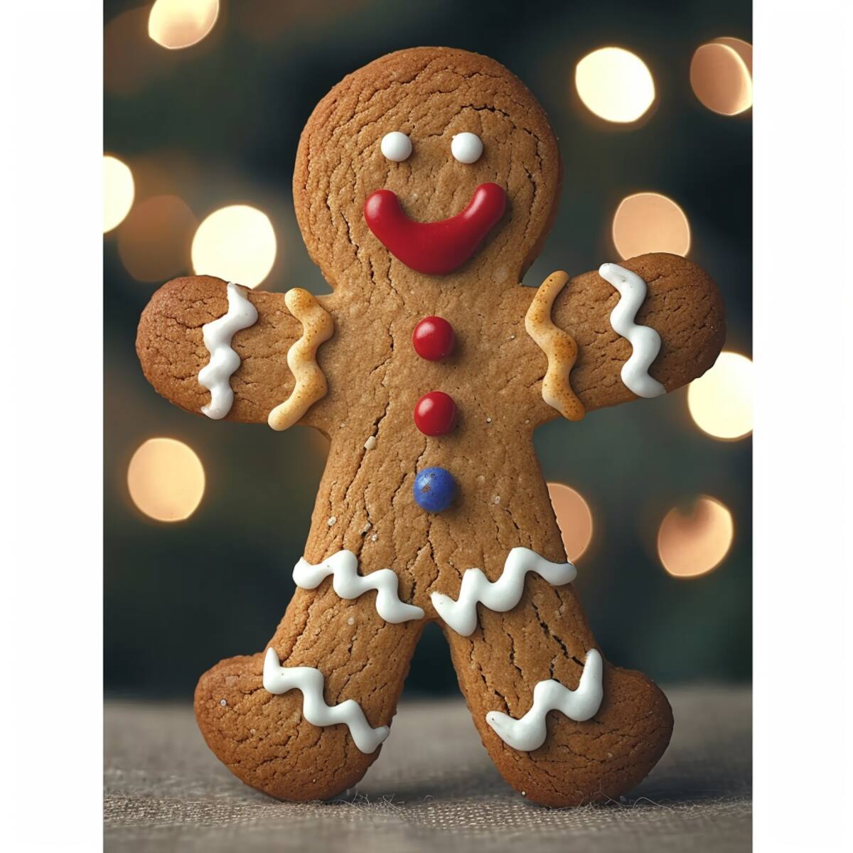 Jengibre es un personaje de galleta viviente que guarda secretos importantes y, a pesar de su tamaño diminuto, tiene una actitud desafiante y valiente.