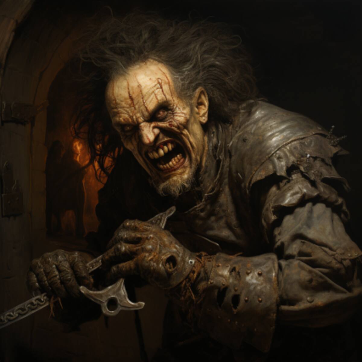 Así se vería Leatherface en la época medieval según la Inteligencia Artificial de | Redacción Hoy Cripto