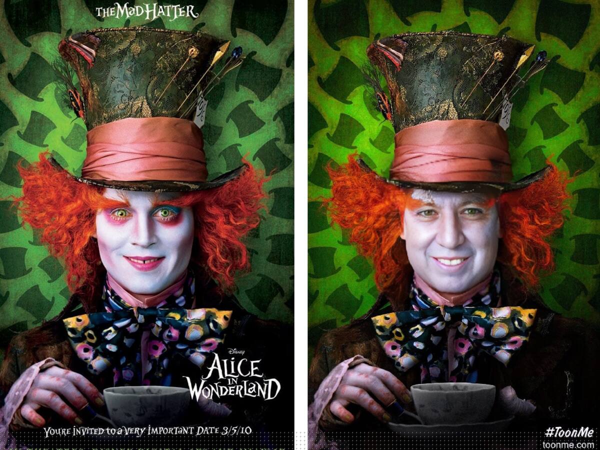 Alicia en el país de las maravillas: Así puedes convertirte en El Sombrerero Loco gracias a la IA