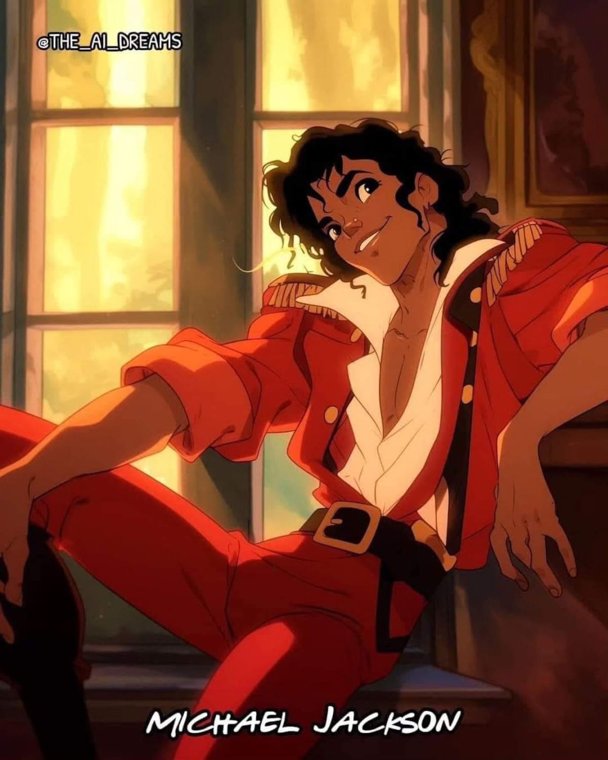 Así se vería Michael Jackson en el mundo de Disney según una IA