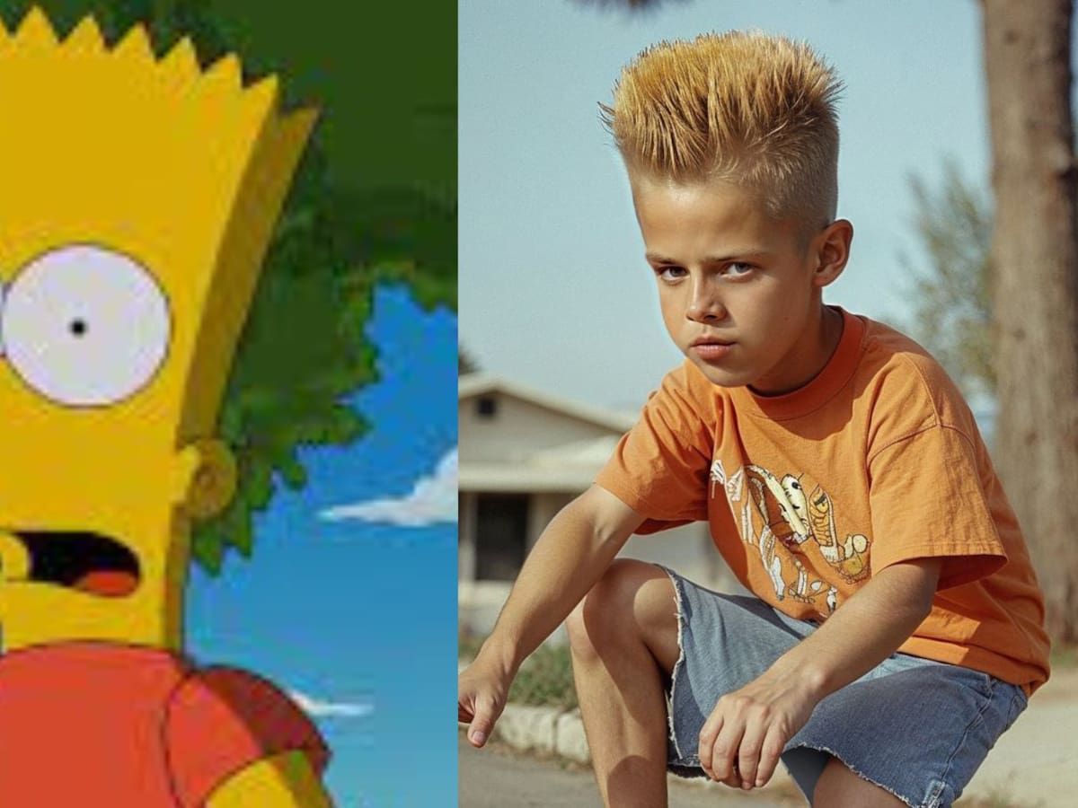 Así se verían “Los Simpson” en la vida real según una inteligencia artificial