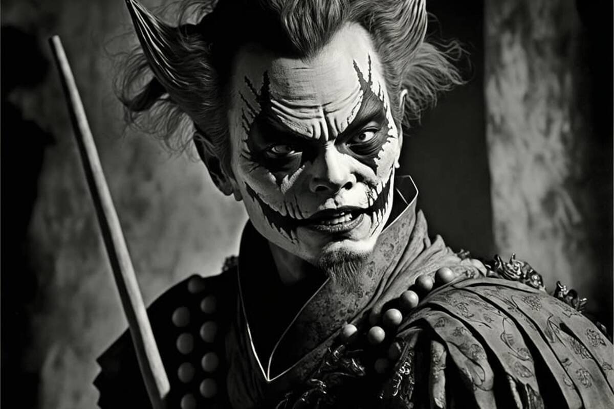 El Joker como mosquetero y símbolo de la locura