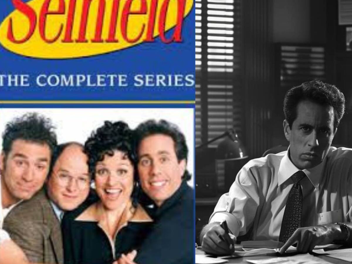 Seinfield: Así se vería la icónica serie en un film noir según una inteligencia artificial