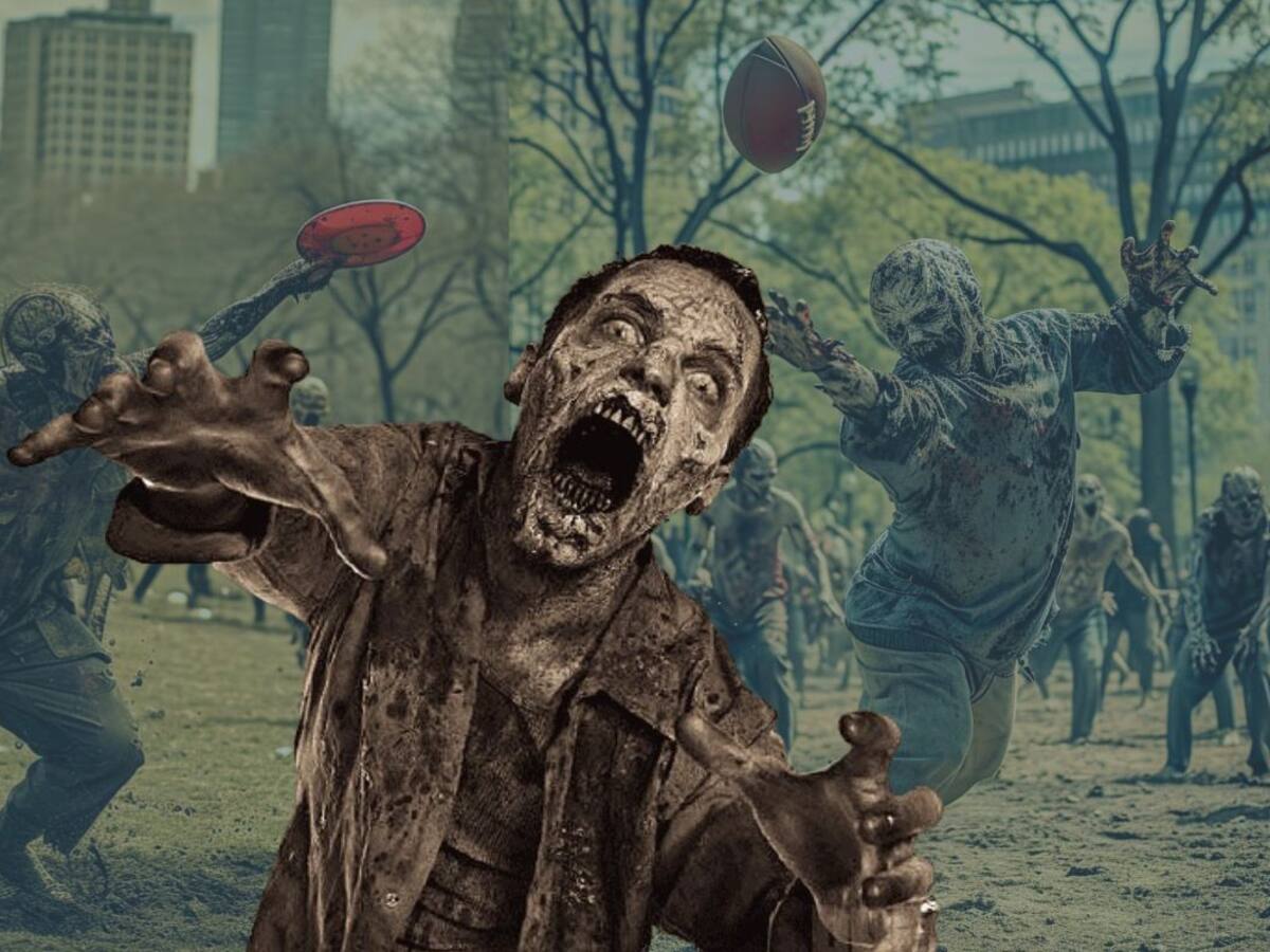 ¿Cómo se vería un mundo poblado por zombies en lugar de humanos? Inteligencia artificial te lo revela