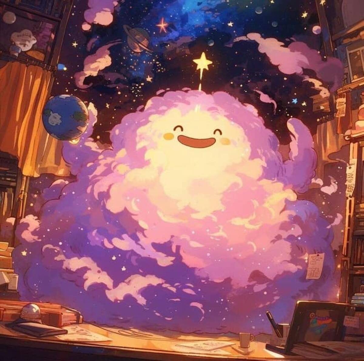 Personajes de Hora de aventura en estilo Ghibli según una IA