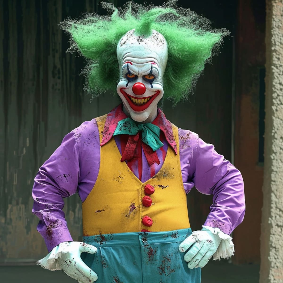 A pesar de su imagen alegre y risueña, Krusty es un personaje irascible y cínico fuera del escenario, con una personalidad más complicada y problemas personales.