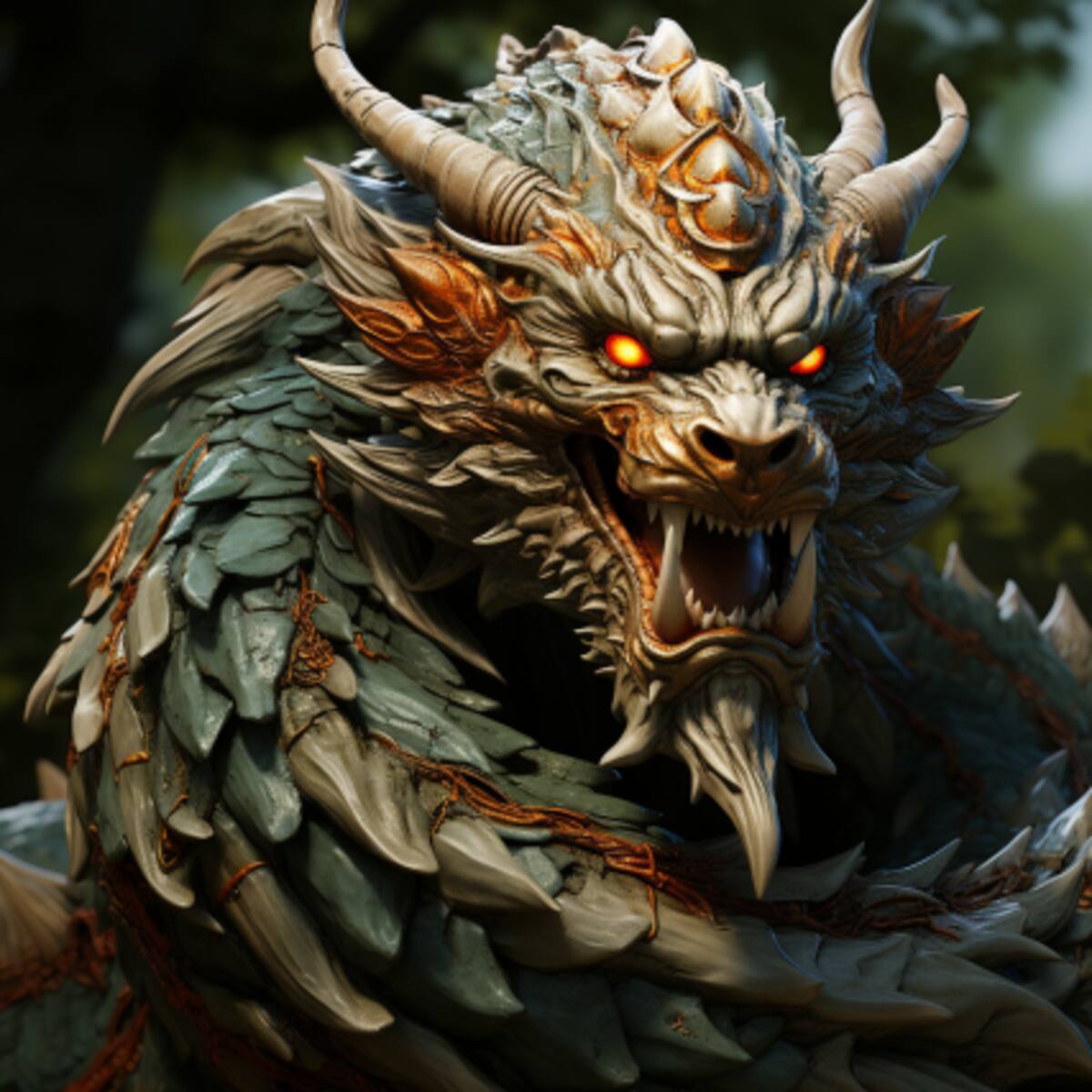 Midjourney imagina cómo se vería Shenglong de Dragon Ball si de verdad existiera