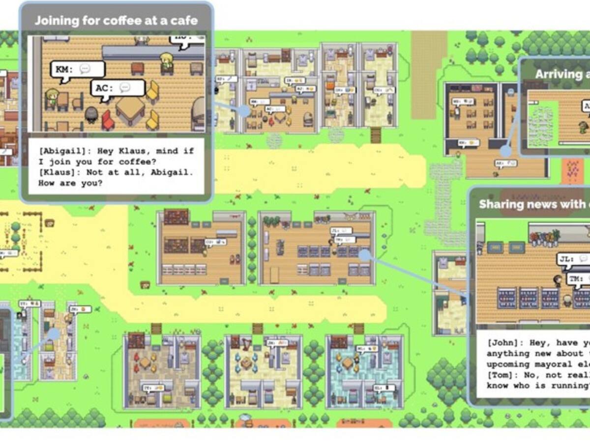 "Smallville": La ciudad impulsada por inteligencia artificial