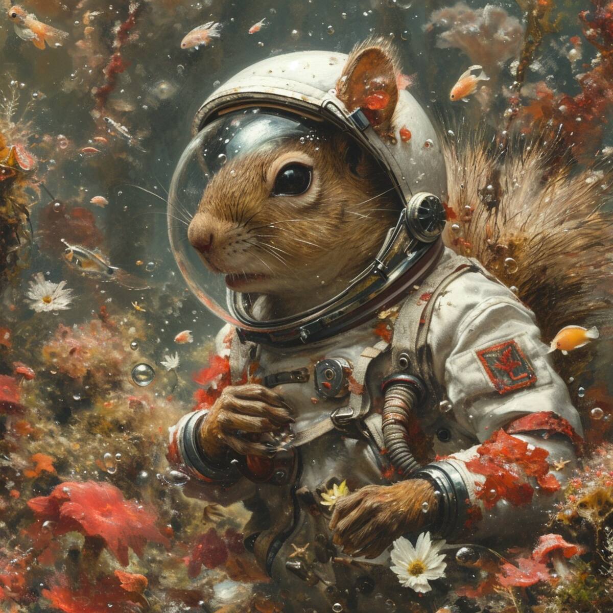 Su nombre original, "Sandy Cheeks," juega con el doble sentido de "cheeks" en inglés, que puede referirse tanto a las mejillas como a las nalgas, en línea con su traje de escafandra espacial.