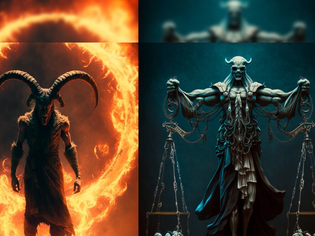 Conoce cómo se verían los signos del zodiaco en su versión de terror según una inteligencia artificial