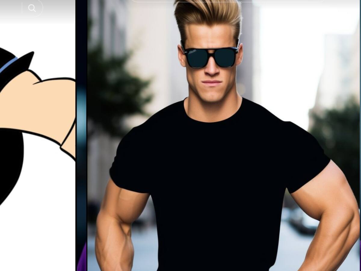 Johnny Bravo: Así se verían en la realidad según una inteligencia artificial