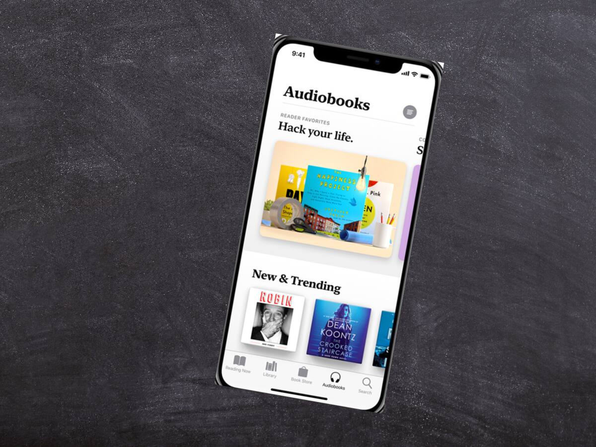 Apple anuncia venta de audiolibros narrados por una inteligencia artificial