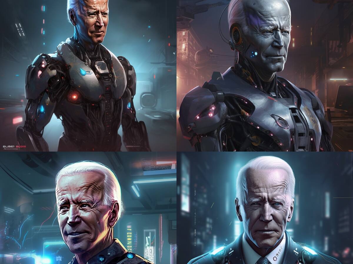 Amlo, Biden, Putin, Jinping y hasta Trudeau son imaginados como androides por MidJourney (IMÁGENES)