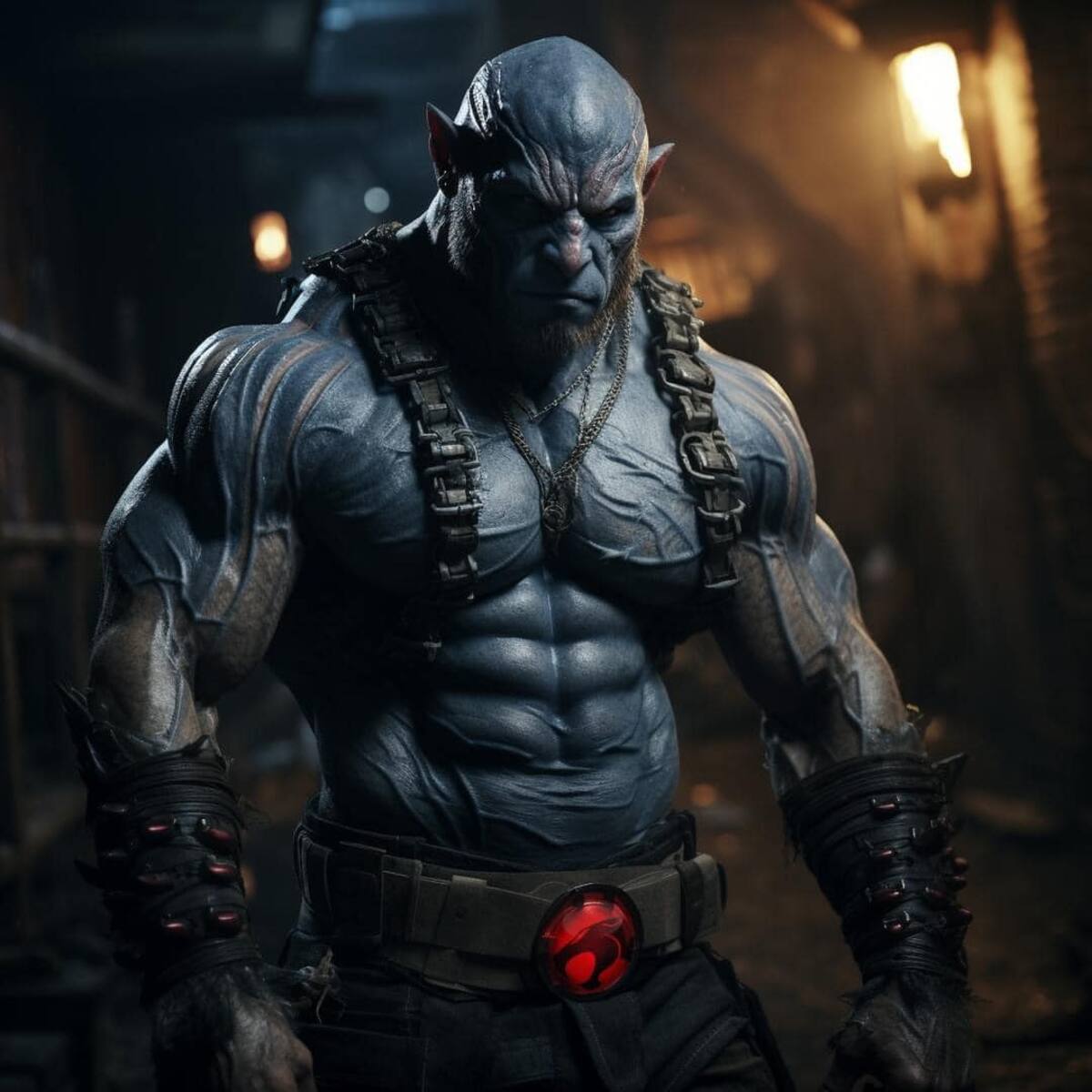 Así de imponente se vería Panthro, de los “Thundercats” en la vida real según la inteligencia artificial