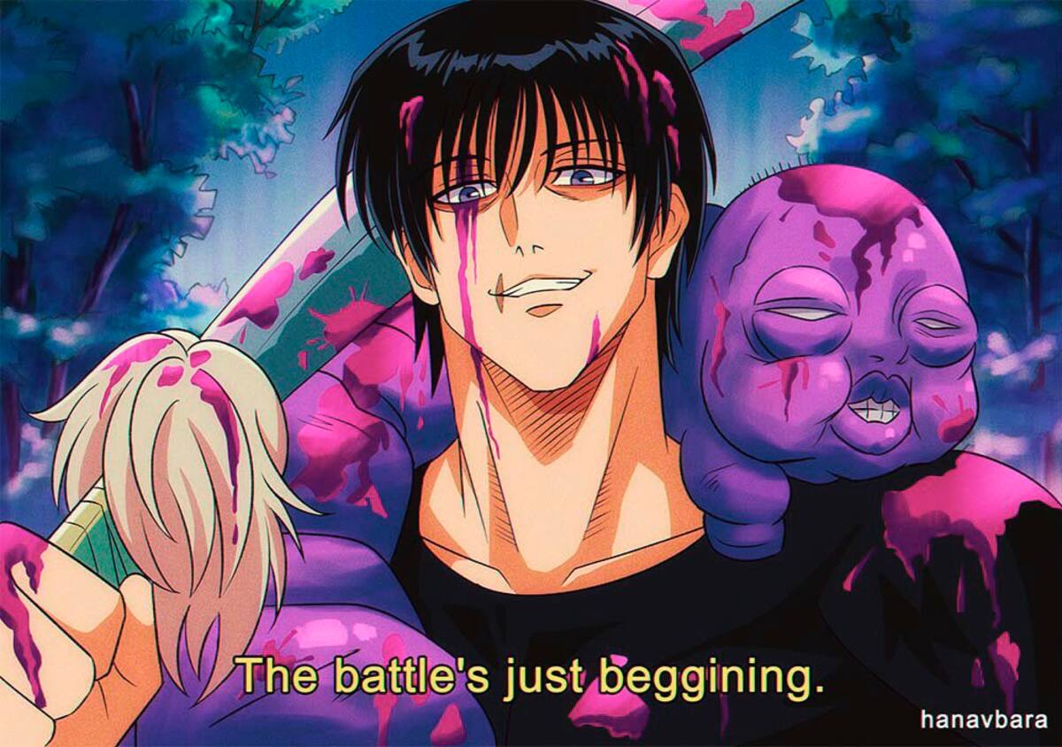 Jujutsu Kaisen: así se verían los personajes si fueran de los 90 según la Inteligencia Artificial
