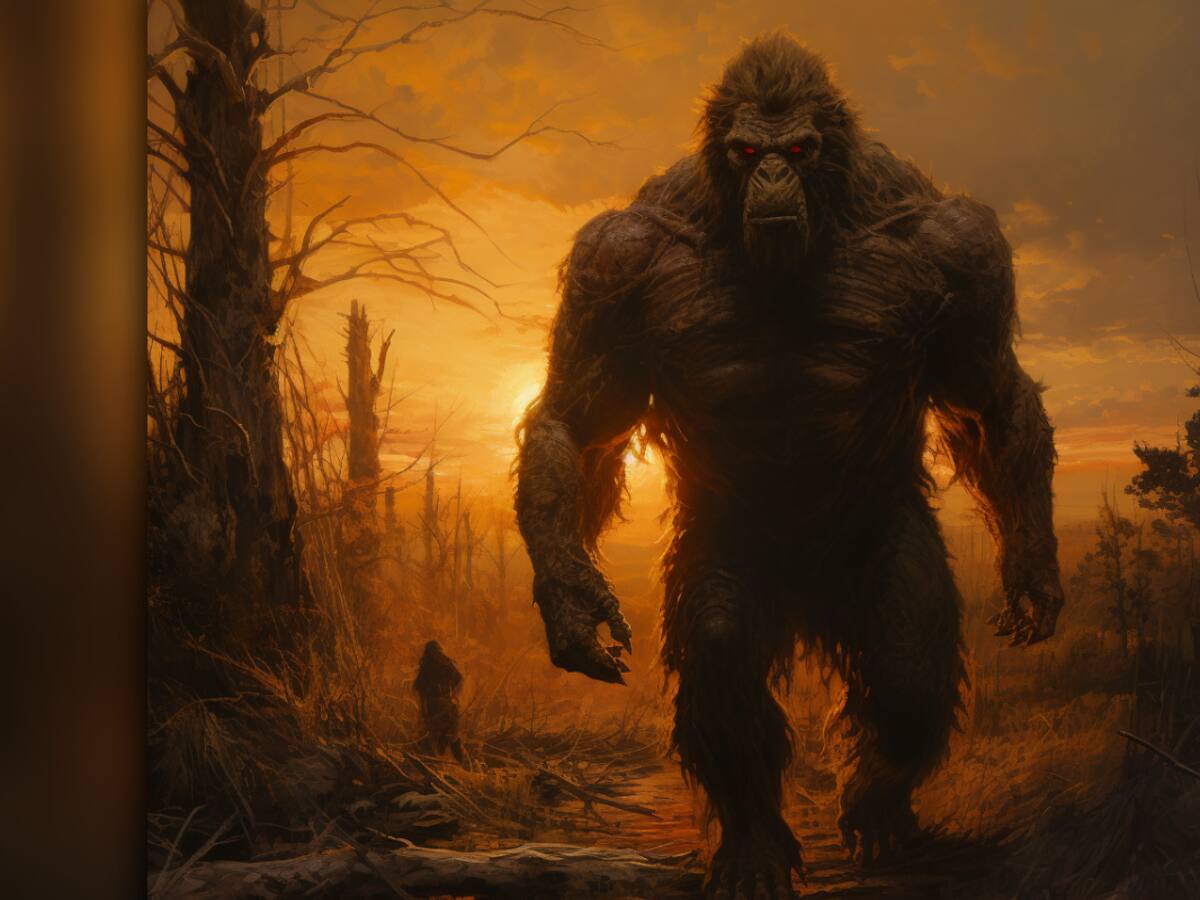 Inteligencia artificial muestra al aterrador Pie Grande en la vida real