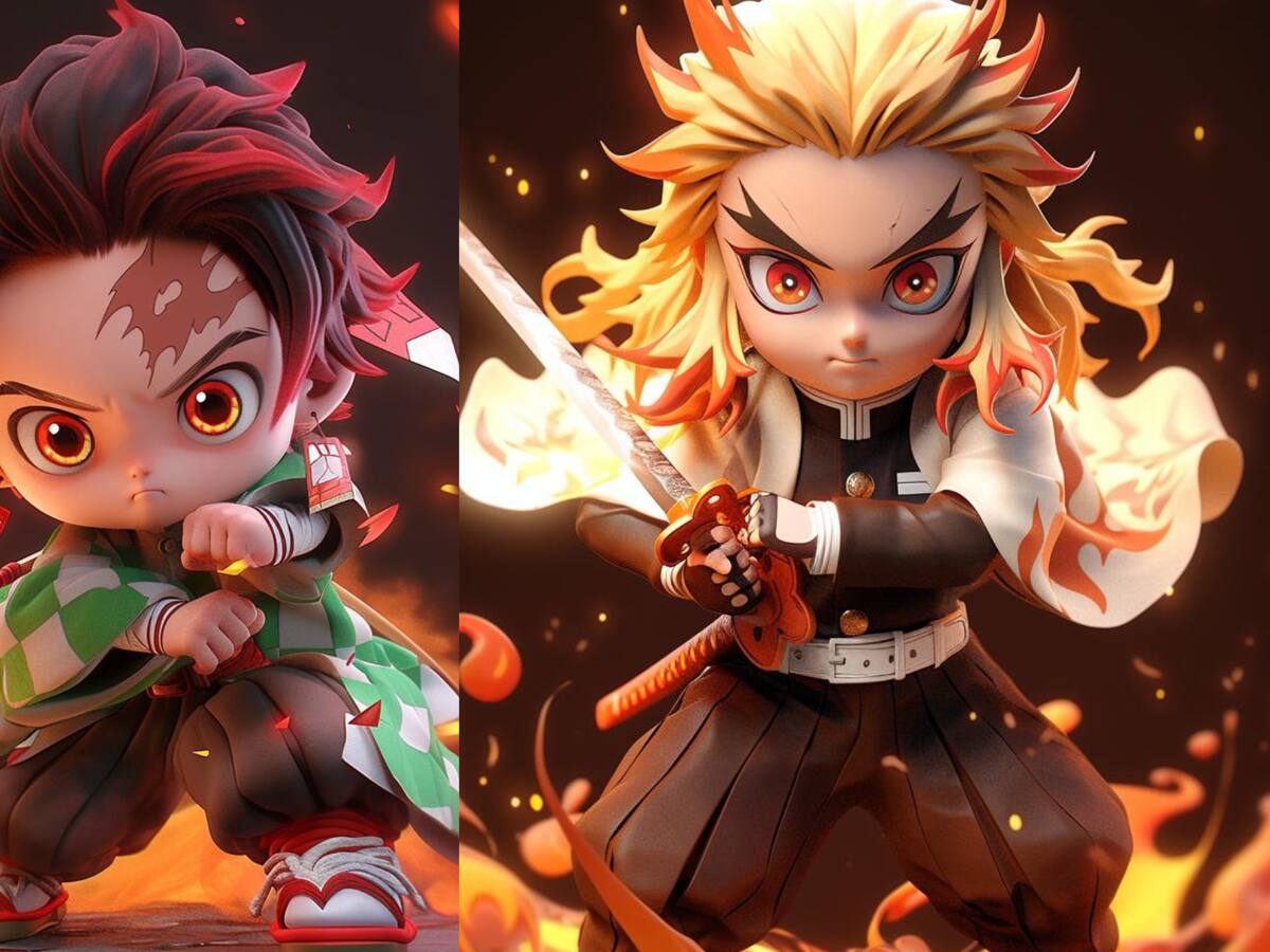 Descubre cómo se vería la versión “chibi” de los personajes de Kimetsu no Yaiba