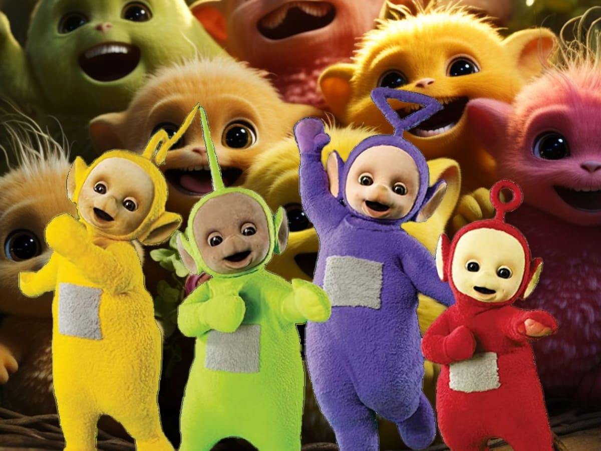 Teletubbies: Así se verían en la vida real según la inteligencia artificial